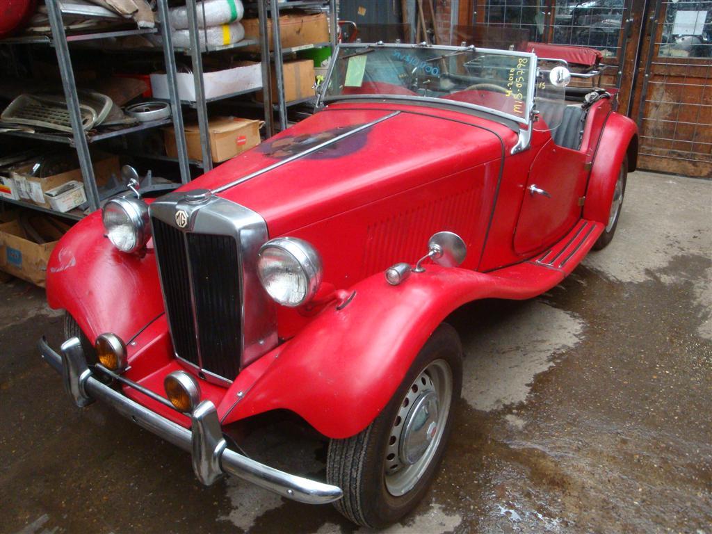 1953 MG TD red 27236