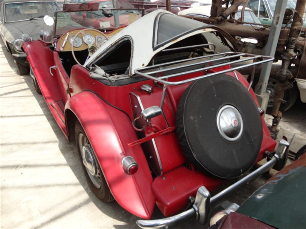 1953 MG TD red 27236