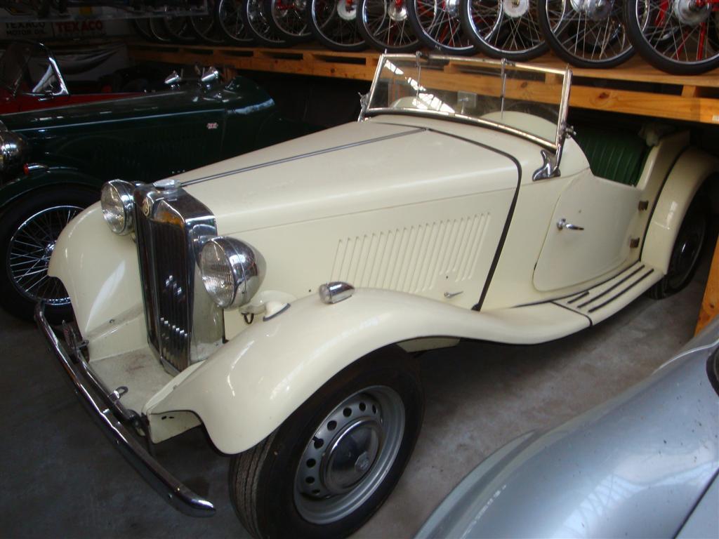 1955 MG TD wit