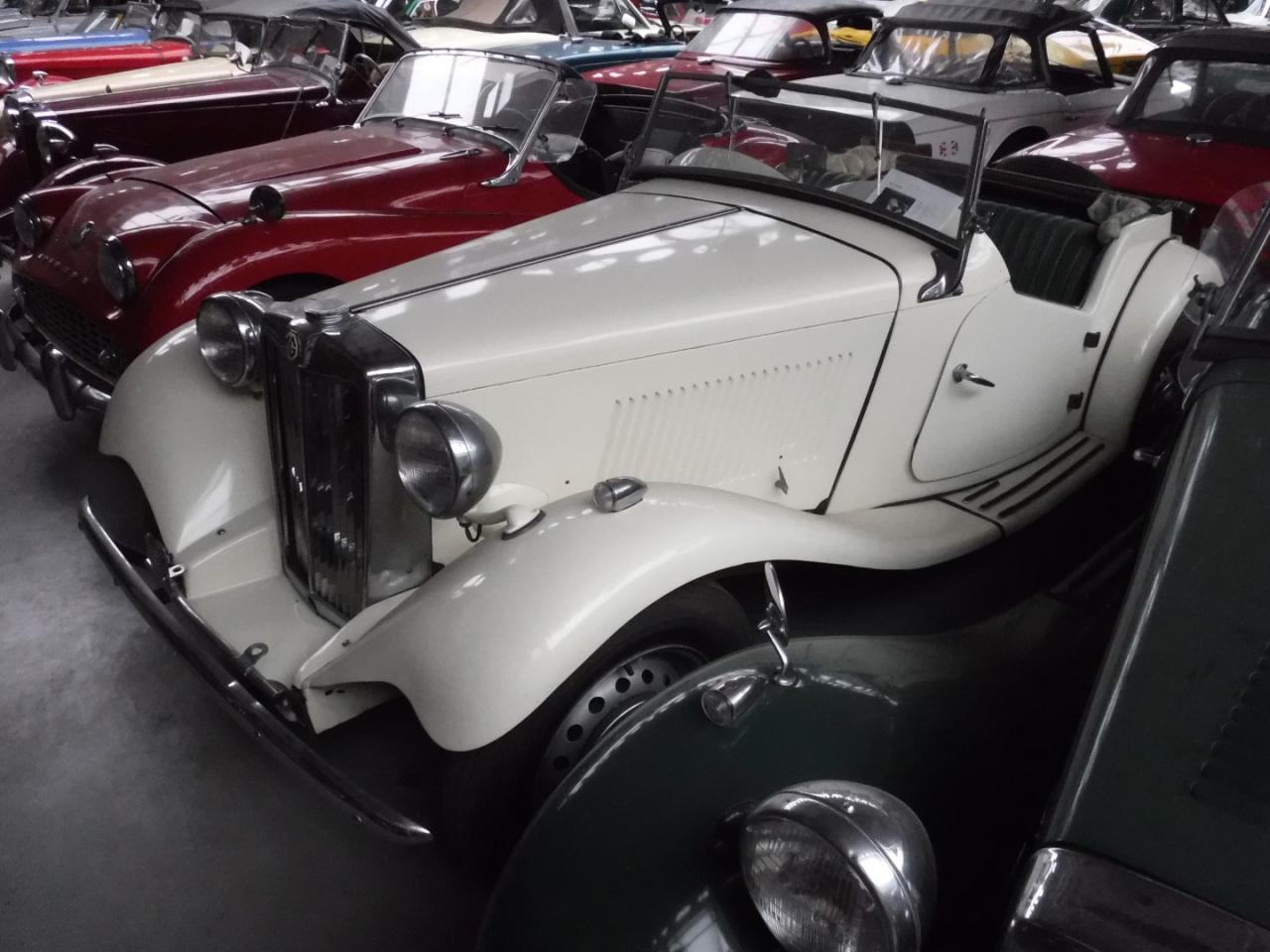 1955 MG TD wit