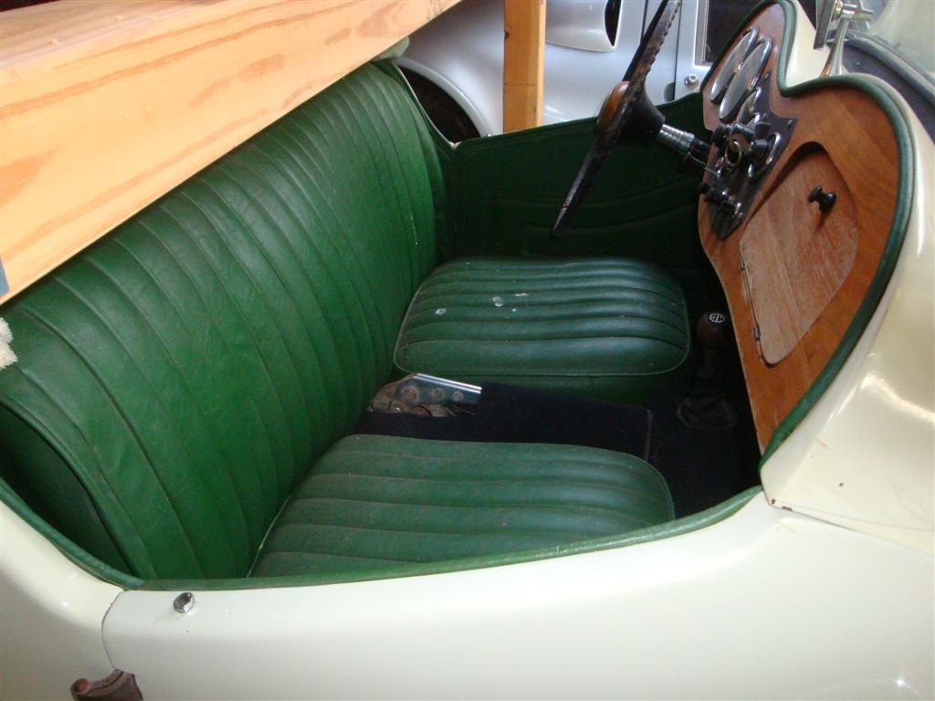 1955 MG TD wit