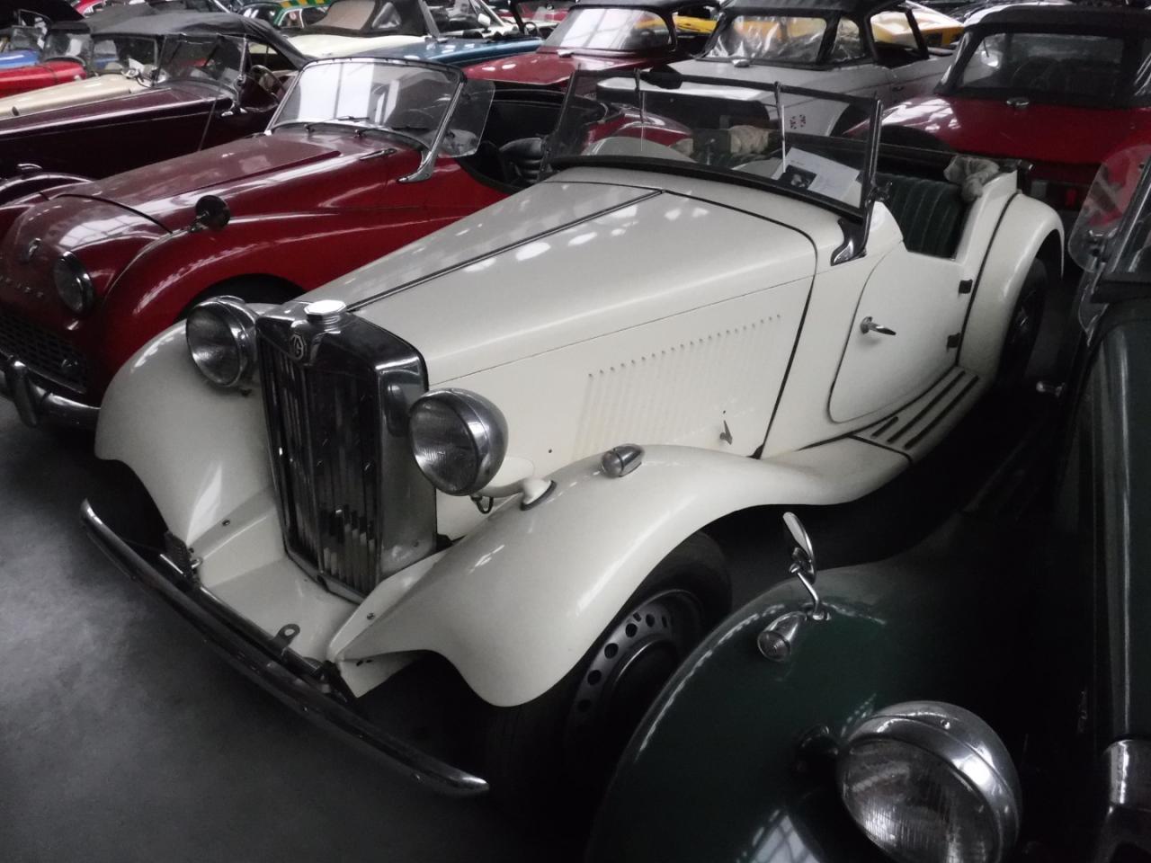 1955 MG TD wit