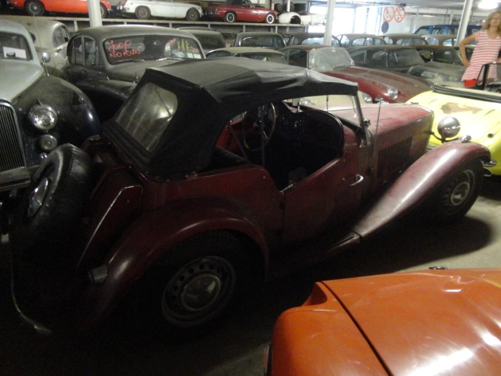 1953 MG TD rood no. 26672