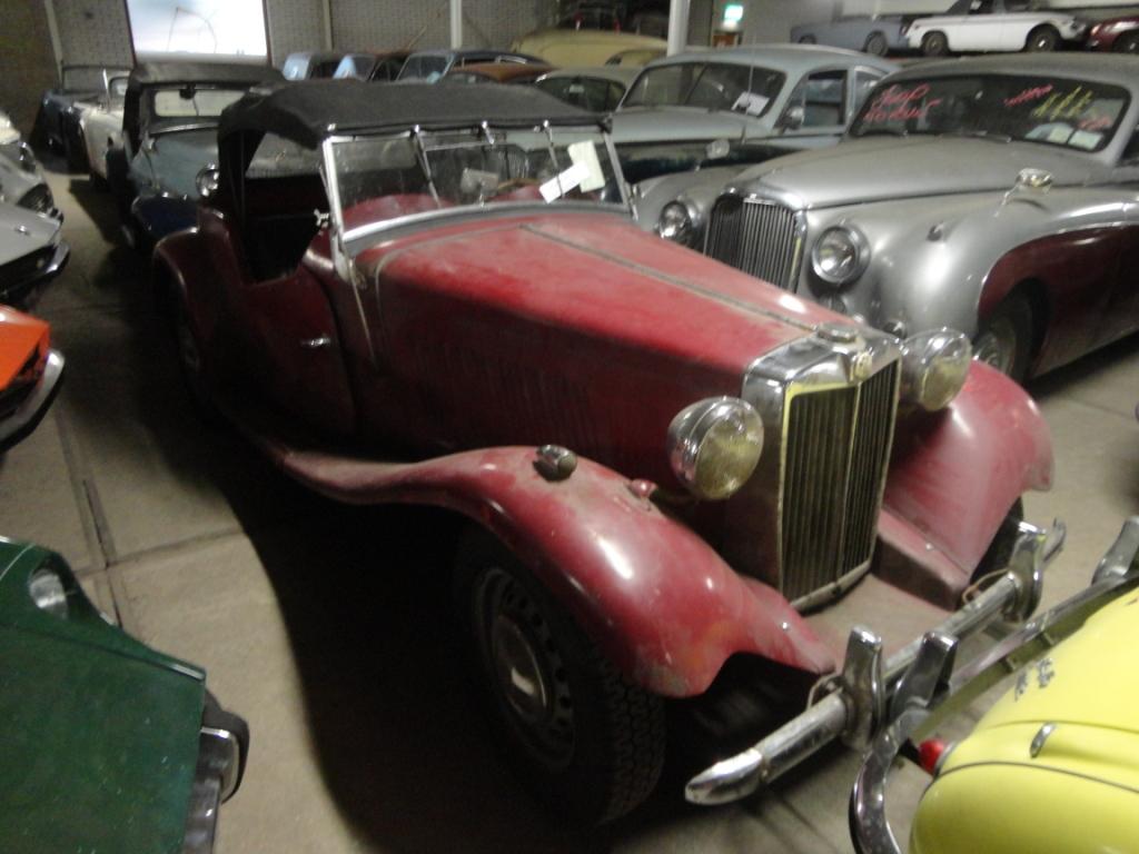 1953 MG TD rood no. 26672