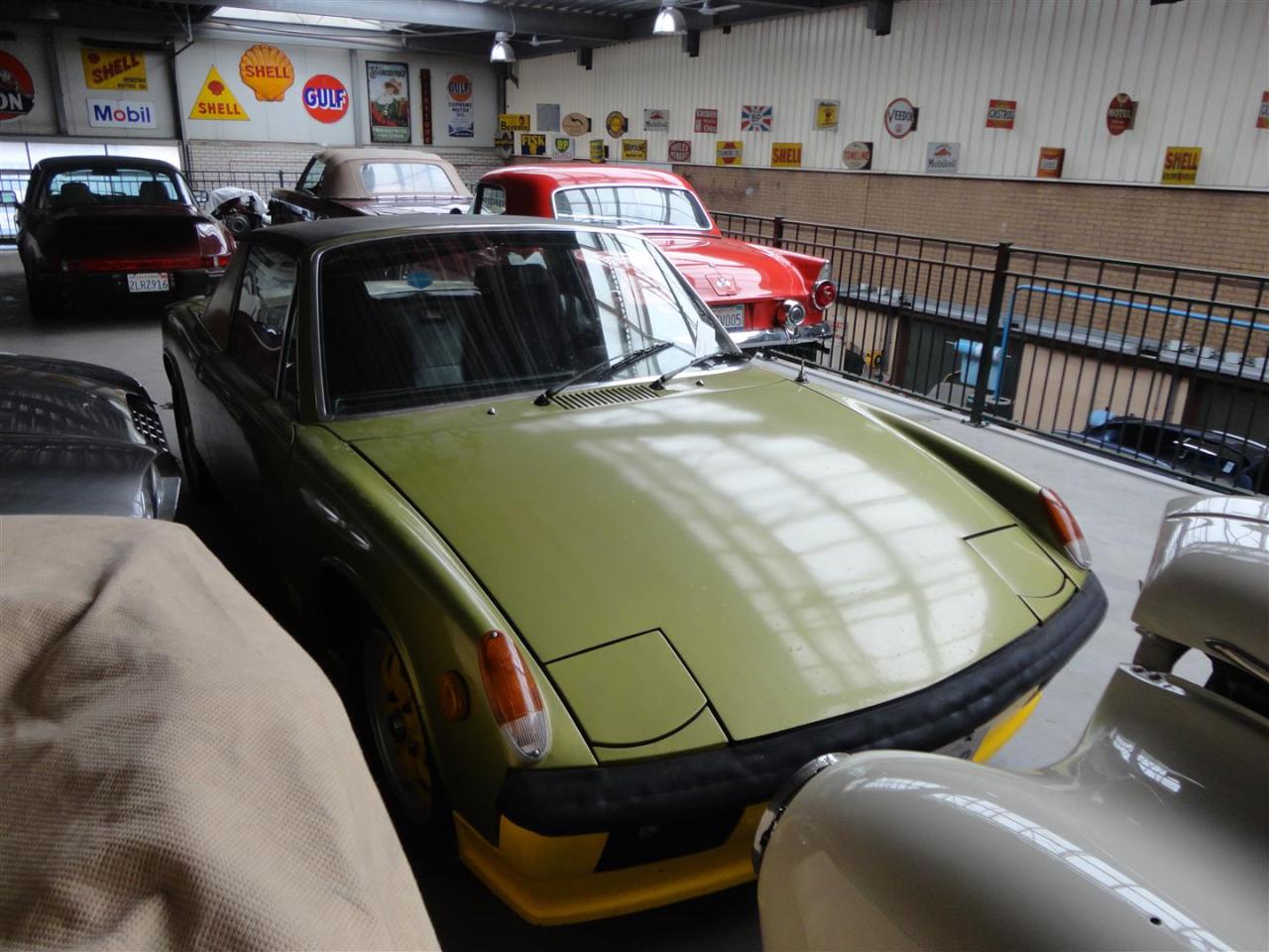 1973 Porsche 914 mosgroen