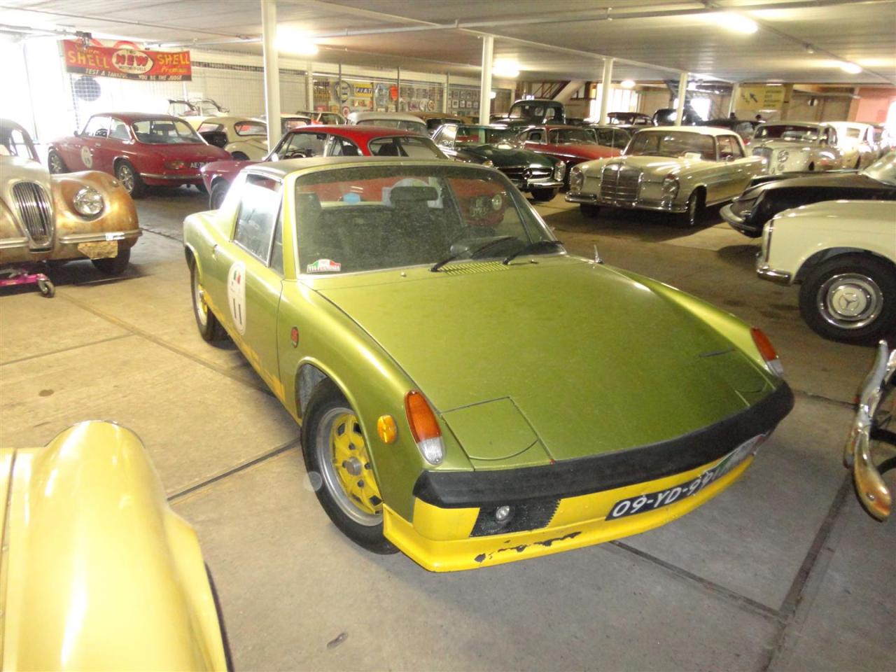 1973 Porsche 914 mosgroen