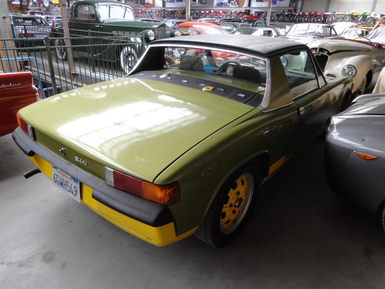 1973 Porsche 914 mosgroen