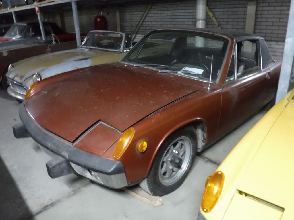 1972 Porsche 914 brown