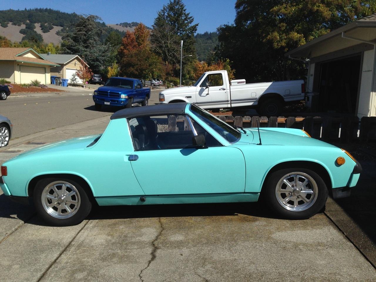 1972 Porsche 914 blue