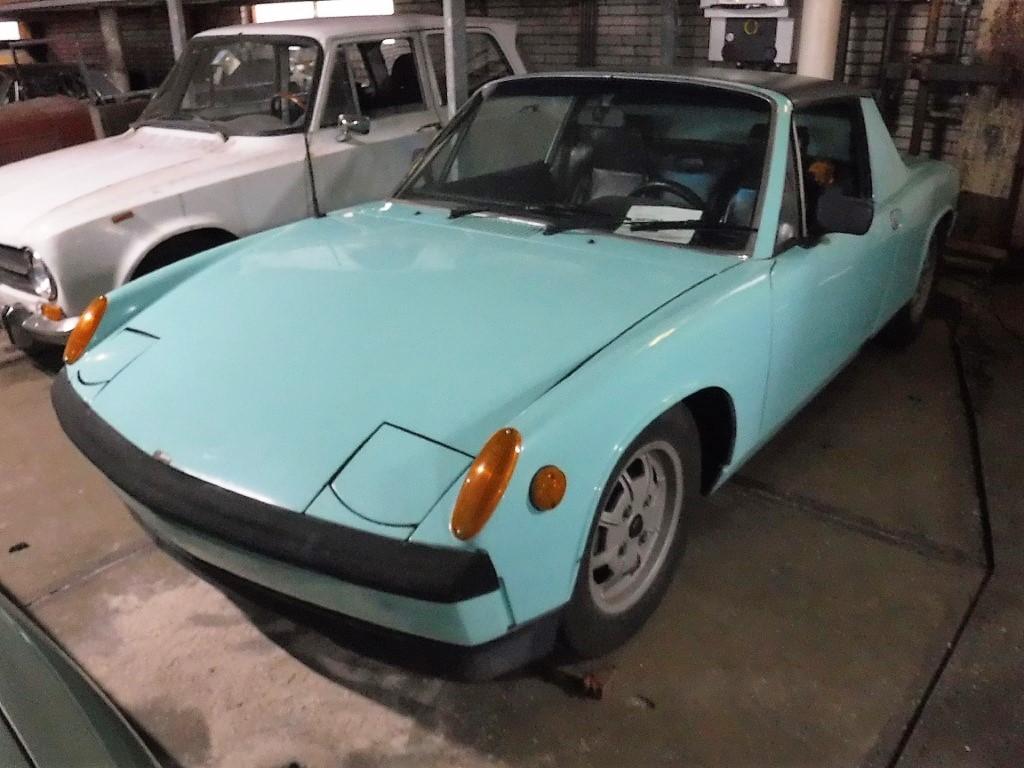 1972 Porsche 914 blue