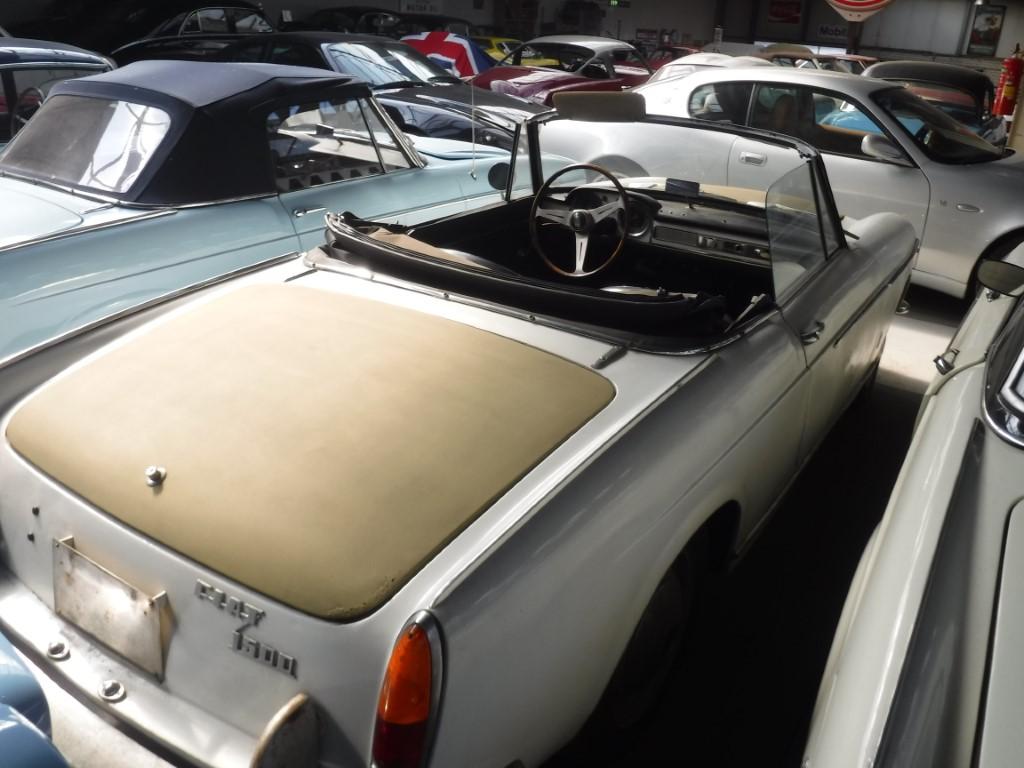 1960 Fiat 1500S spider wit 2429