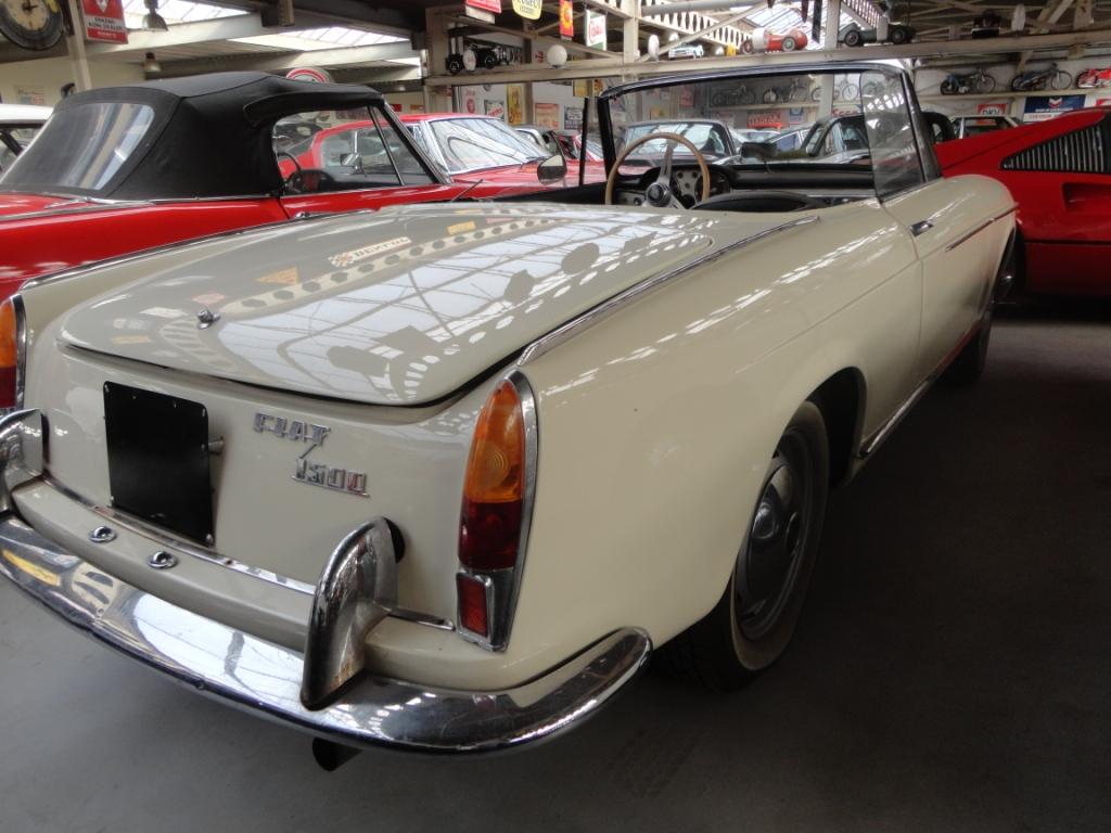 1961 Fiat 1500 S Cabrio wit 3643