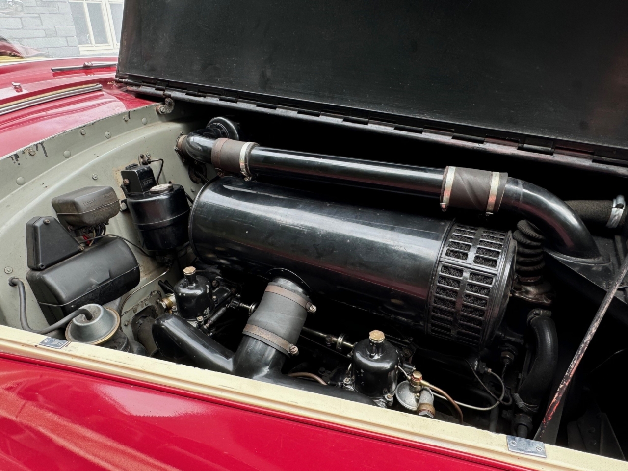 1952 Bentley MK VI “Big Bore” Park Ward Drophead Coupe. B455NY