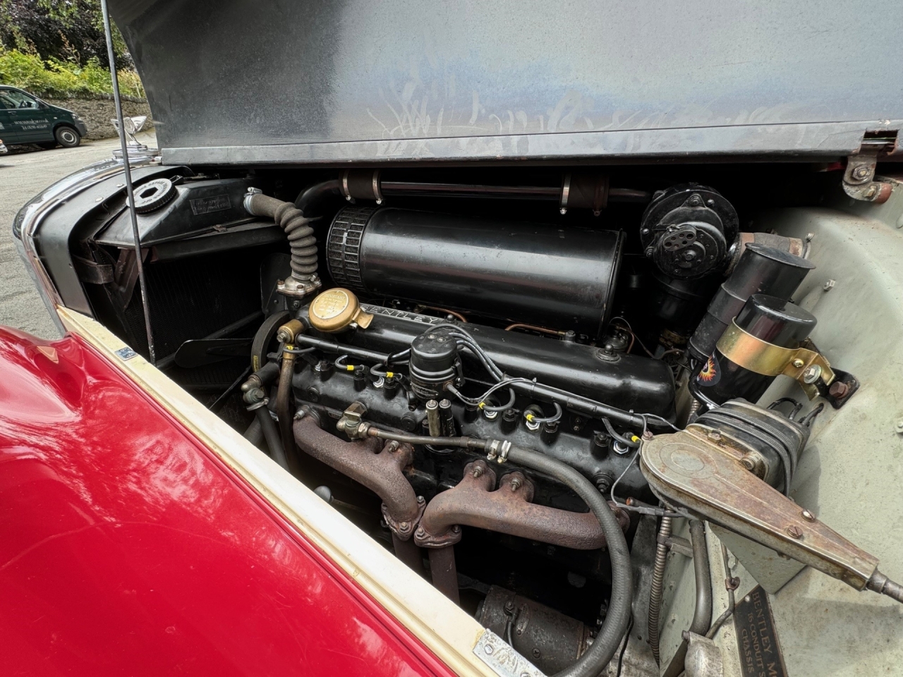 1952 Bentley MK VI “Big Bore” Park Ward Drophead Coupe. B455NY