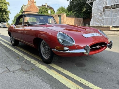 1962 Jaguar E Type 3.8 OTS convertible