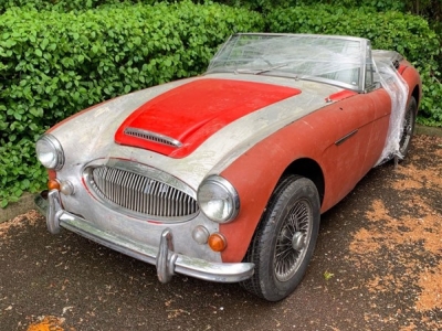 1967 Austin Healey 3000 MkIII BJ8 Phase II for Restoration