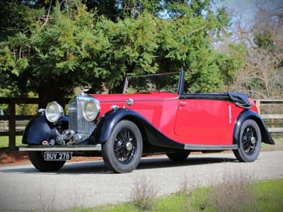 1935 Bentley 3 ½ Litre Park Ward Drophead