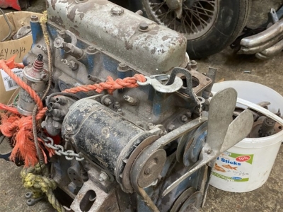 1954 Austin Healey 100 (Restoration Project by Rawles Motorsport)