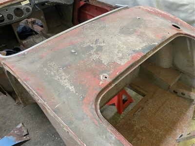 1958 Austin Healey 100/6 BN6 (Two Seater Restoration Project)