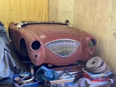 1955 Austin Healey 100 (Restoration Project by Rawles Motorsport)