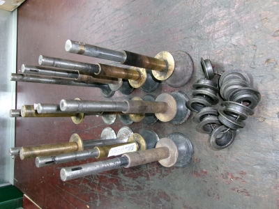 Valve guides, Valves, Valve spring discs for Rolls-Royce Silver Ghost