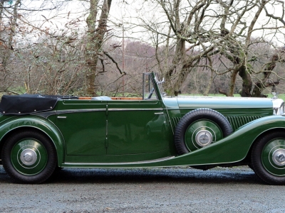 1937 Bentley 4 ¼  Litre Vanden Plas 'Allweather' Tourer. B179JY