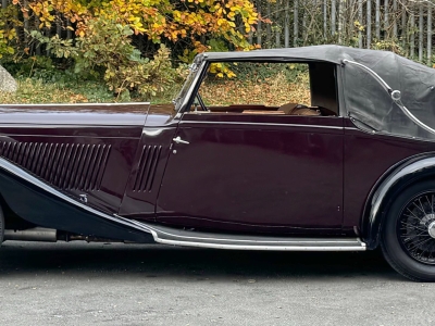 1934 Bentley 3½ Litre James Young Drophead Coupe. B86AH