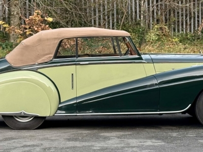 1950 Bentley MK VI Park Ward “Long Wing” Drophead Coupe B4HR