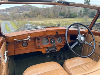 1950 Bentley MK VI Park Ward “Long Wing” Drophead Coupe B4HR