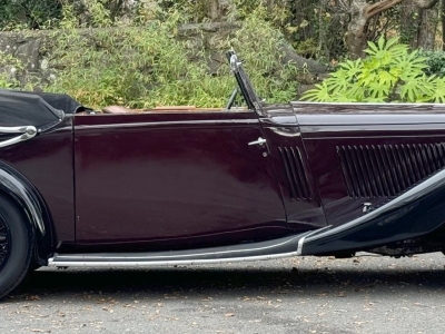 1934 Bentley 3½ Litre James Young Drophead Coupe. B86AH