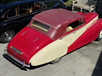 1952 Bentley MK VI “Big Bore” Park Ward Drophead Coupe. B455NY