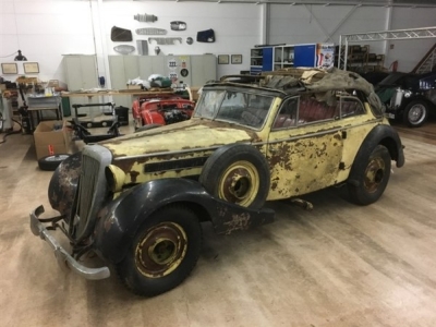 1937 Horch 930V Cabriolet EXCEPTIONAL RESTORATION PROJECT