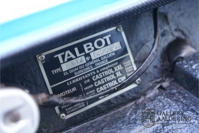 1958 Talbot T14 V8 America Coupe