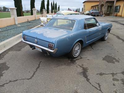 1965 Ford Mustang &#039;&#039;65 blue