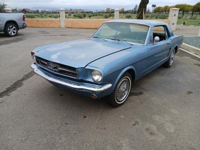 1965 Ford Mustang &#039;&#039;65 blue