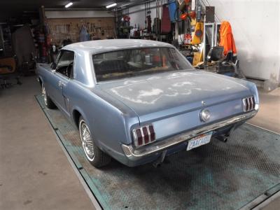 1965 Ford Mustang &#039;&#039;65 blue