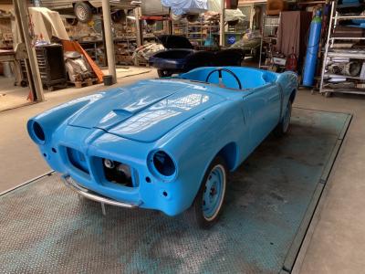 1957 Fiat 1200 TV blue 3204