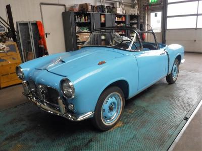 1957 Fiat 1200 TV blue 3204