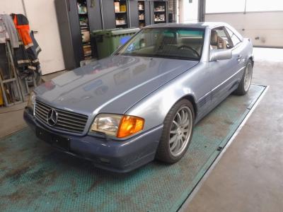 1992 Mercedes - Benz 500SL blue no. 59127