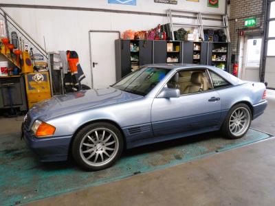 1992 Mercedes - Benz 500SL blue no. 59127