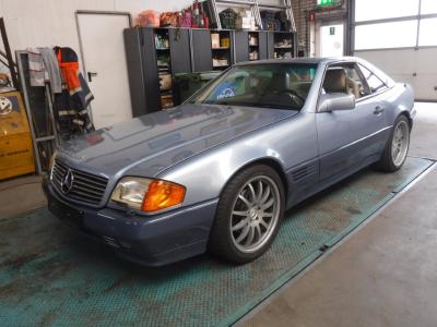 1992 Mercedes - Benz 500SL blue no. 59127