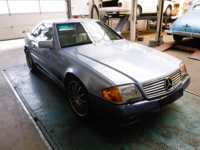 1992 Mercedes - Benz 500SL blue no. 59127