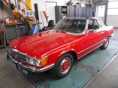 1972 Mercedes - Benz 450SL &#039;&#039;72 red