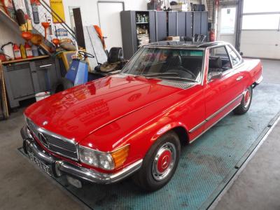 1972 Mercedes - Benz 450SL &#039;&#039;72 red