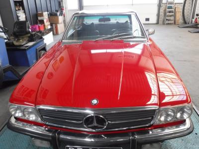 1972 Mercedes - Benz 450SL &#039;&#039;72 red