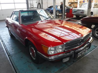 1972 Mercedes - Benz 450SL &#039;&#039;72 red