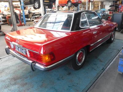 1972 Mercedes - Benz 450SL &#039;&#039;72 red