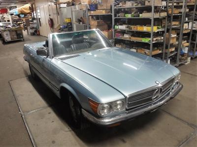 1978 Mercedes - Benz 280SL type W107 blue