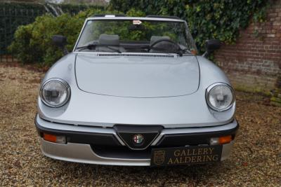 1988 Alfa Romeo Spider 2.0 Quadrifoglio Verde &ldquo;QV&rdquo;