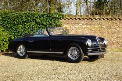 1950 Alfa Romeo 6C 2500 Super Sport Cabriolet